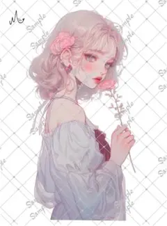 ℳ.オリジナル 人物ステッカー 7月新作 3-168