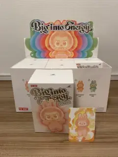 BigIntoEnergy ぬいぐるみpopmart オレンジ　hapiness