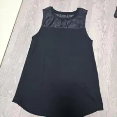 黒のノースリーブチュニック♡