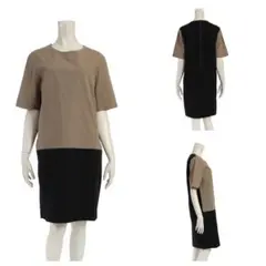 MARNI マルニ ワンピース バイカラー コットン100%