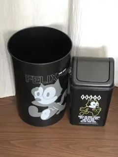 FELIX THE CAT ゴミ箱 2コセット 昭和レトロ