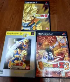 【PS2】ドラゴンボールZ 1•2•3.セット