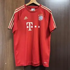 00s adidas FCバイエルン・ミュンヘン ホームシャツ M サッカー