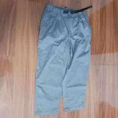 BEAMS グレー タックパンツ L