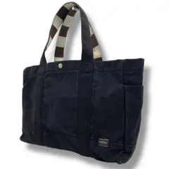 PORTERビッグトートバッグ　キャンバス　肩掛け