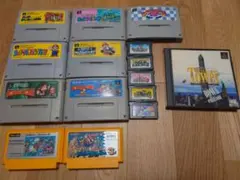 レトロゲームソフトまとめ売り　sfc fc gba ps