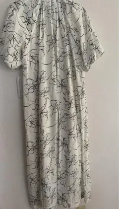 Mila Owen 花柄 半袖ロングワンピース サイズ0