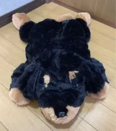 ロットワイラー ぬいぐるみ　アニマル　ティッシュケース　中古　美品