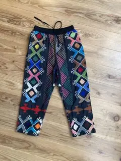 手刺繍　ホワイトスザニパンツ　インド　　ポキプシー　　pokipcee 手刺繍 ホワイトスザニパンツ インド ポキプシー pokipcee
