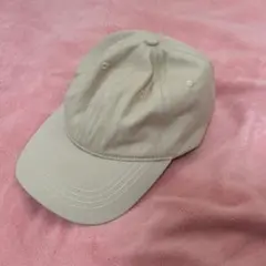 スリーコインズ　キャップ　ベージュ