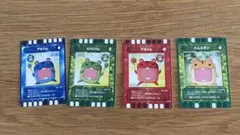 ぐるり森 大冒険　カード4枚