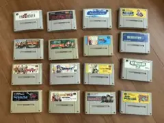 スーパーファミコンソフト 16本セット