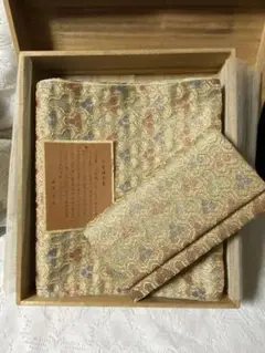 佐賀錦小紋袋帯とバッグのセット