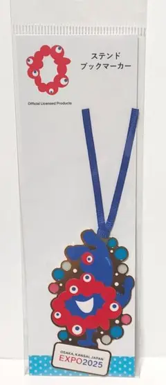 ミャクミャク　ステンド　ブックマーカー　しおり　EXPO