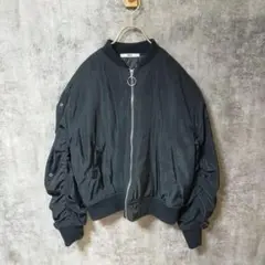 【美品】GRL グレイル フルジップ ブルゾン アウター ナイロン M
