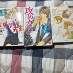 原色ツンデレ男子。 攻めカレ　いけない先生リトルクローバー３冊おまとめ売りです。
