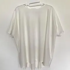 【美品】ショコラフィネローブ　カットソー　ウエストシャーリング　ホワイト