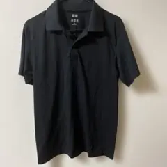 UNIQLO ブラック ポロシャツ S