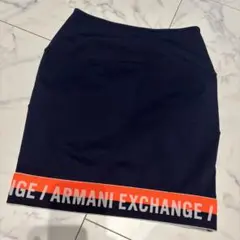 Armani Exchange ネイビー タイトスカート