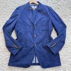 希少XL✨ TOMMY HILFIGER アンコンサマージャケット　ペイズリー