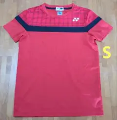 YONEX 赤 Tシャツ Sサイズ Very Cool