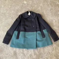 最終値下げ 美品 CARVEN カルヴェン バイカラーコート ジャケット