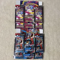 ポケモンカード メガブレイブ メガシンフォニア から箱 中身なし ペリペリ付き