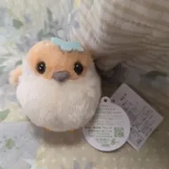ふくふくシマエナガ　マスコット　キーホルダー　♤