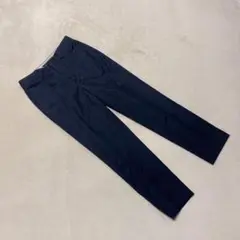 OA2661【23区】パンツ スラックス【30】小さいサイズ ストライプネイビー
