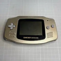 [起動不可] ゲームボーイアドバンス 本体 ゴールド AGB-001 ジャンク品