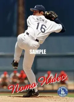 野茂英雄選手　フォトパネル 500万円越え！ 野茂英雄のレアパラレルが「ヤフオク！」で驚異の
