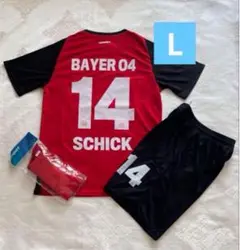 【Lサイズ】 シック　レバークーゼン　24-25シーズン　ホーム　ソックス付