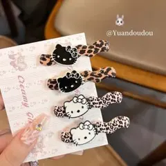 ハローキティ ヘアピンセット 4個　新品未使用