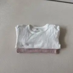 H&M ベビー肌着2枚セット