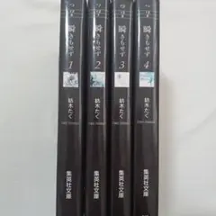 瞬きもせず 1-4 全巻セット　紡木たく　文庫版