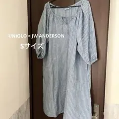【UNIQLO JW ANDERSON】 ストライプワンピース　Sサイズ