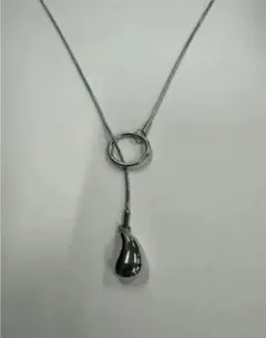 アビトーキョー雫デザインネックレス　シルバー