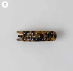 ロエムトウキョウ　LOEM TOKYO quilt tortoiseヘアクリップ