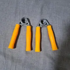 オレンジ ハンドグリップ 強化器 2個セット