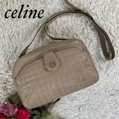 【極美品】セリーヌ ショルダーバッグ キルティング トリオンフ 金具 チャーム