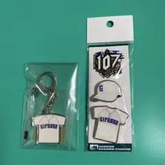 県立岐阜商業　キーホルダー&ピンバッジ