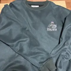 Quash Lサイズ ダークグリーン トレーナー