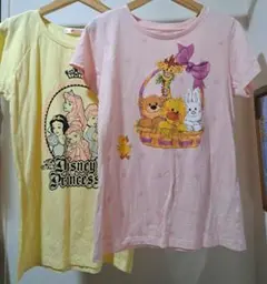 ユニクロUT♪150☆スージーズー＆プリンセスTシャツ