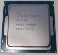 Intel Core i7-6700 3.40GHz　（ジャンク、動作未確認）