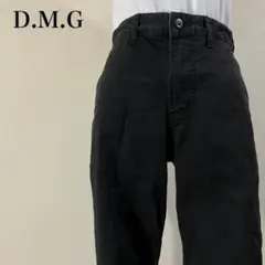 ディーエムジー ドミンゴ コットン ブラックパンツ チノパン 日本製