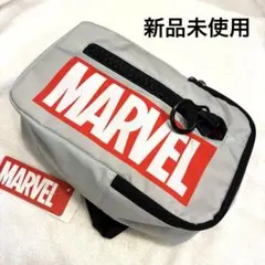 【新品タグ付き】MARVEL マーベル ボディバッグ グレー