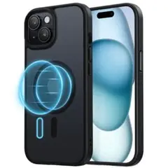 NIMASO ニマソ iPhone15 ケース MagSafe対応 ブラック