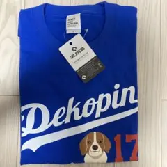 MLB 大谷翔平　デコピン　Tシャツ 新品・タグ付　Ｌサイズ
