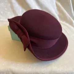 ヴィクトリアンメイデン　エレガントギャザードールハット　ネイビー Elegant Gathers Doll Hat by Victorian Maiden