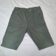 UNIQLOオリーブグリーン ハーフパンツ 100cm